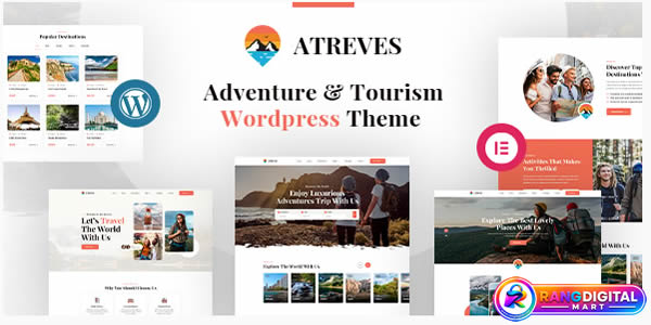Atreves Adventure & Tourism WordPress Theme